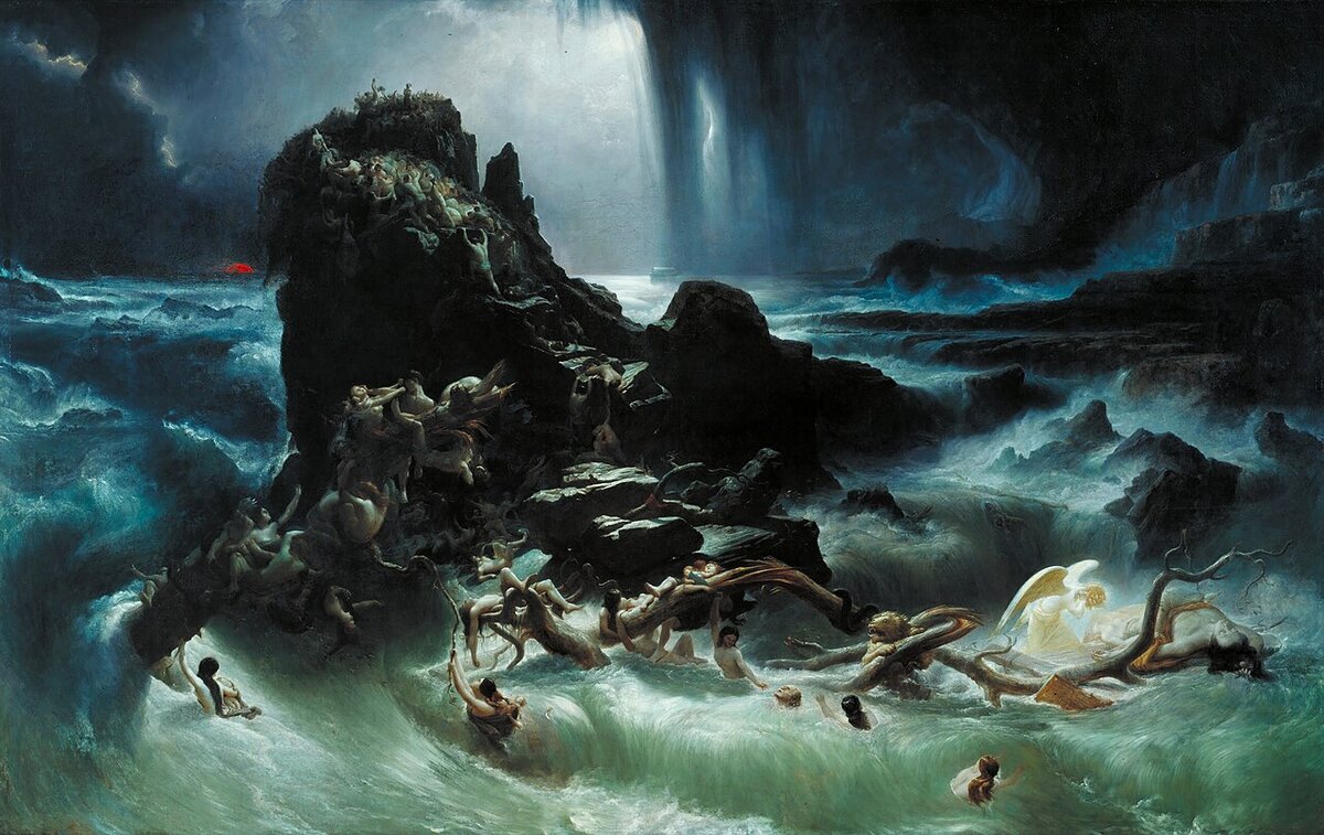 painting deluge danby