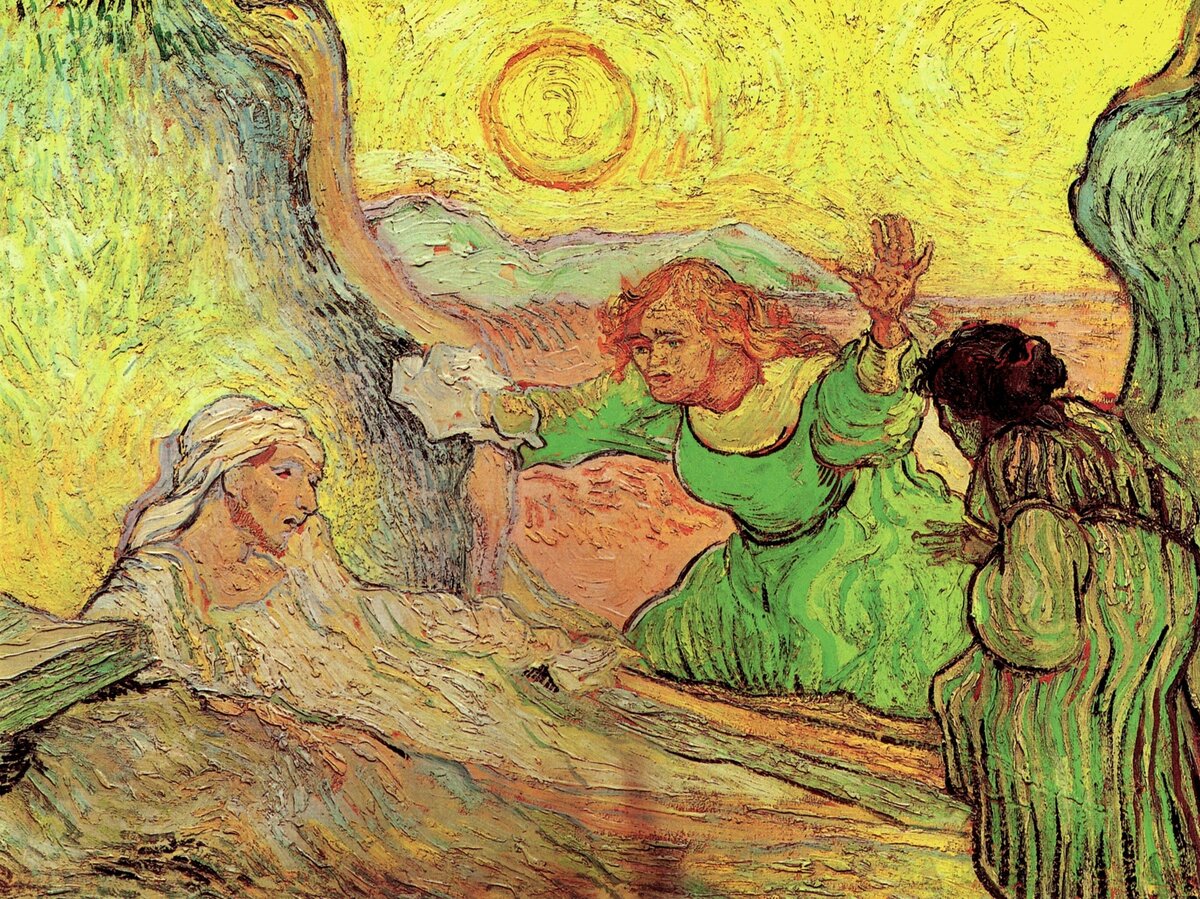 painting raising of lazarus