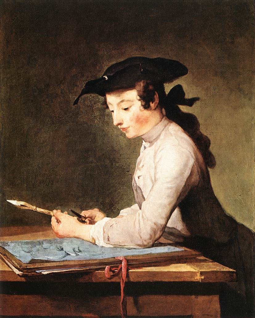 painting young draughtsman