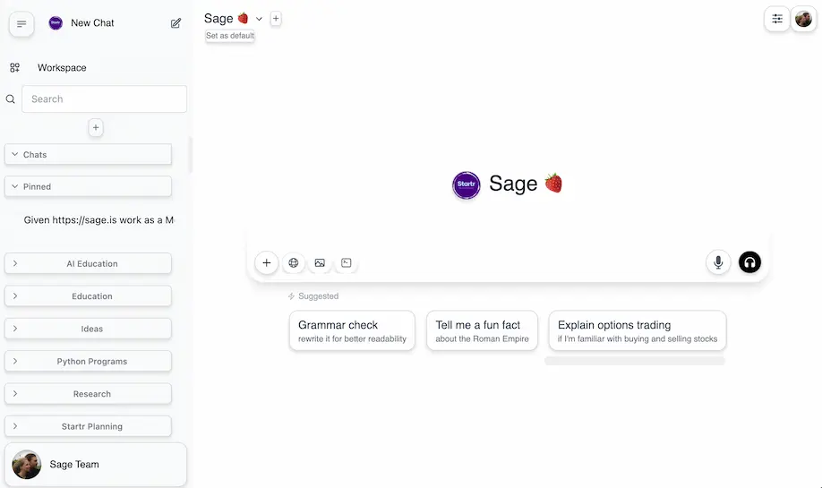 See how Sage works