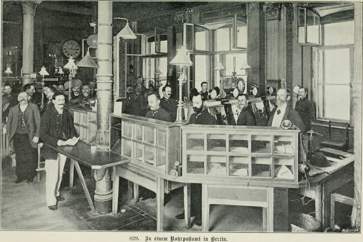photo berlin rohrpost 1905